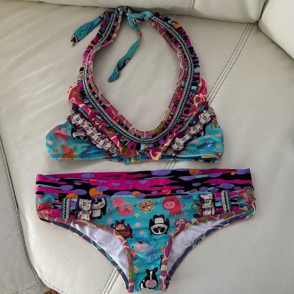 Agua Bendita swimsuit set size small - Picture 12 of 14